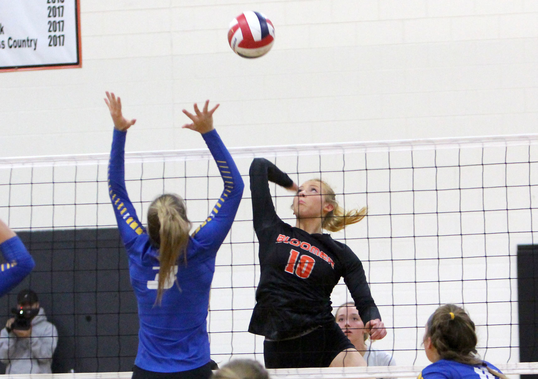 Rice Lake at Bloomer volleyball 10-24-19